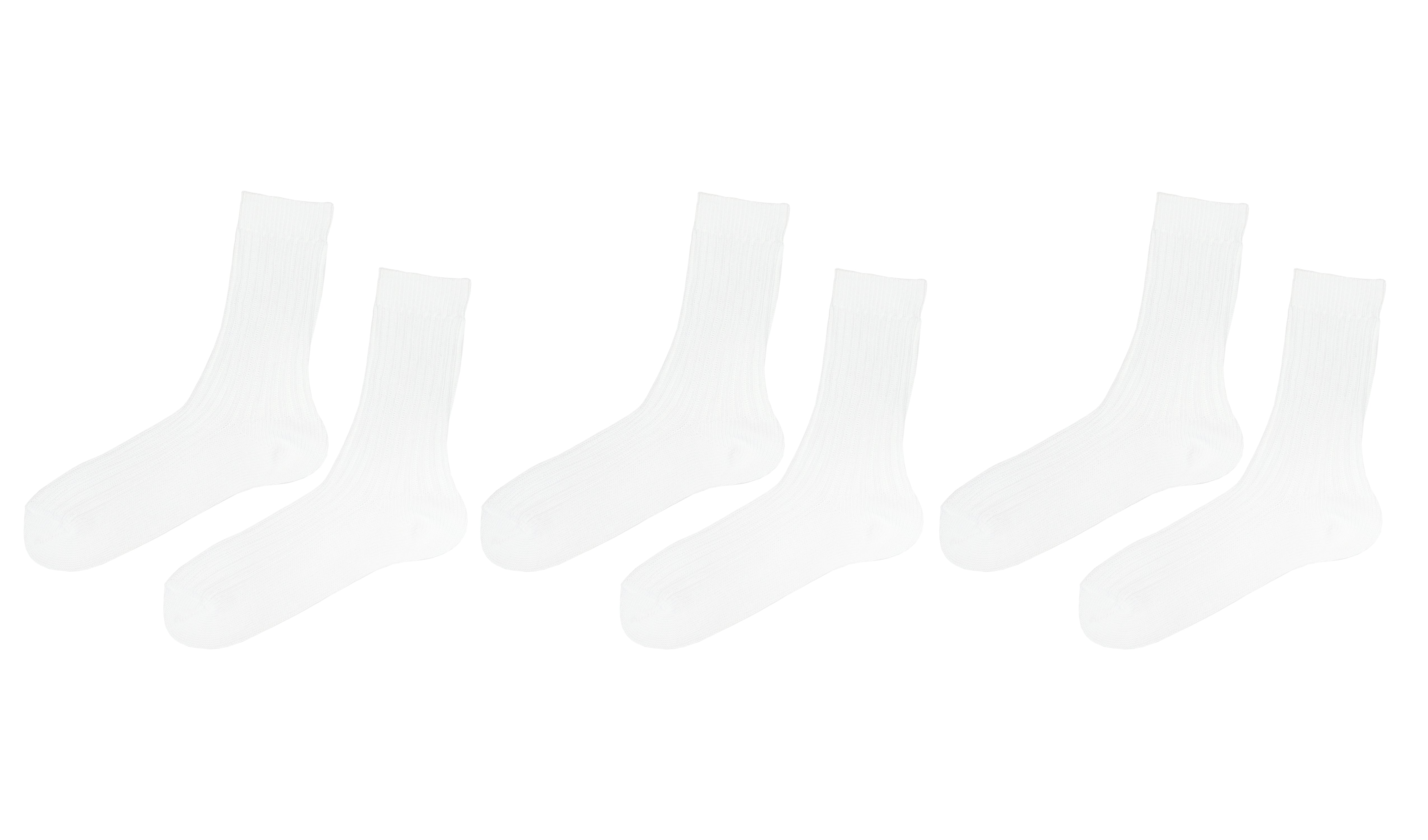 tittimitti® Men’s 100% Organic Cotton Boot Socks 3-Pack – Thick Warm Winter Crew Socks (Made in Italy)