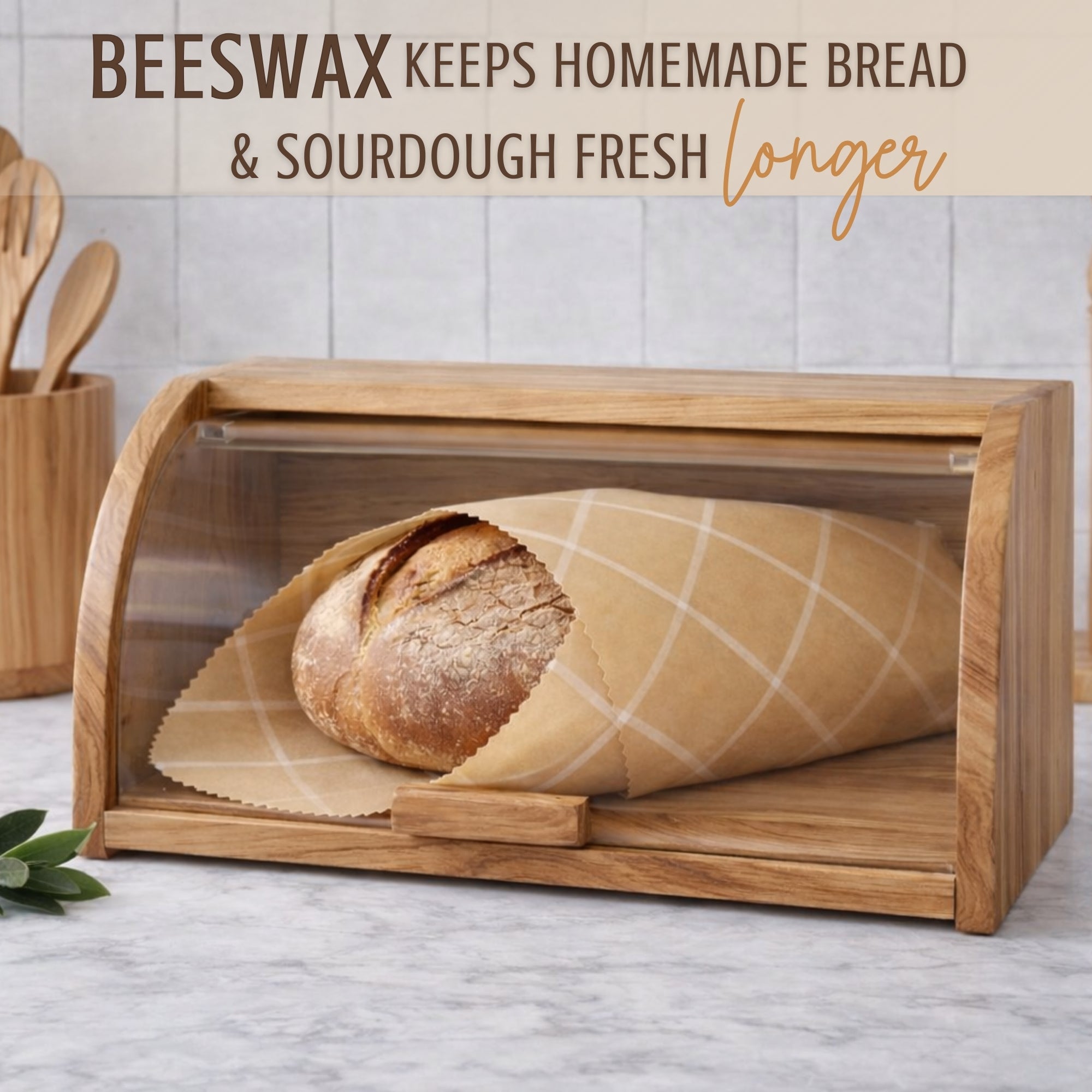 XL Beeswax Bread Wraps