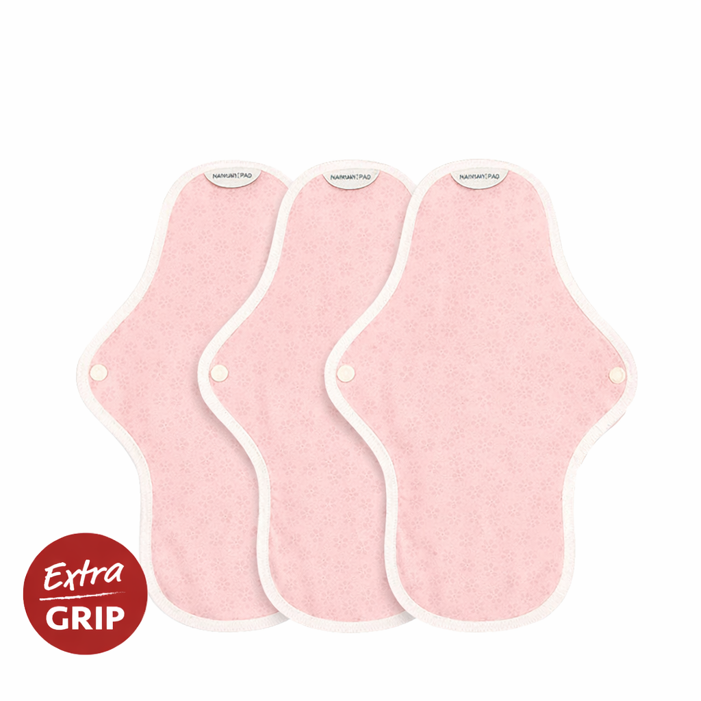 Organic Reusable Pads - 3 Medium Pads
