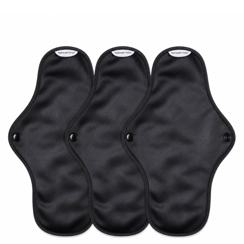 Organic Reusable Pads - 3 Overnight Pads