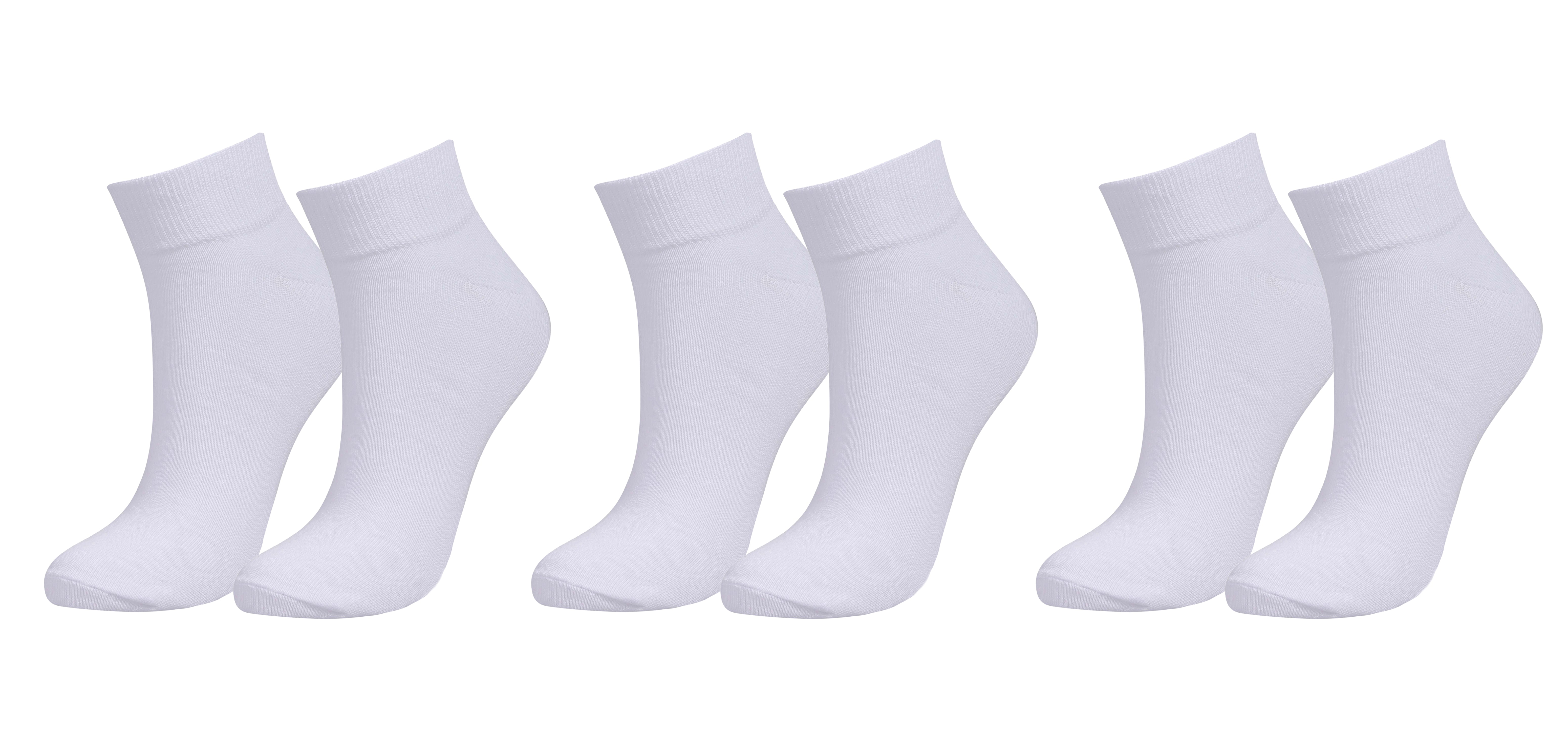 tittimitti Men’s Organic Cotton Ankle Socks 3-Pack – Breathable Everyday Ankle Socks